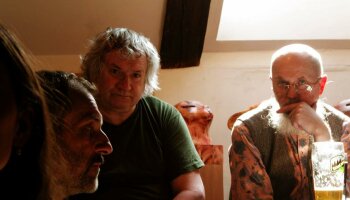 Ivan Martin Jirous a Zeno Kaprál